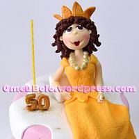 "50th Anniversary cake"