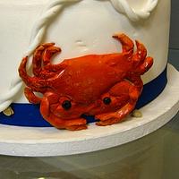 Nautical cake for crab feed