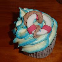 nautical cupcakes 