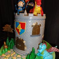 Mike the Knight Cake 