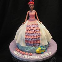 Princess Ariel Cake