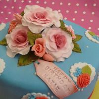 Cath Kidston inspired cake