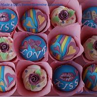 Funky Valentine Cupcakes!