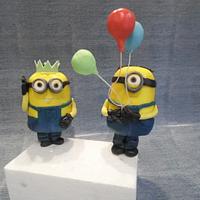 Where's the party at ... minion cake toppers