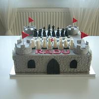 Chessboard cake