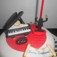 Cake for a musician 