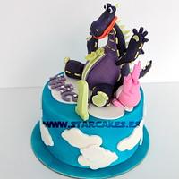 Dibo the Dragon Cake
