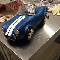 Ford Cobra Shelby car cake