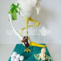 Stork Cake