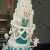 frozen cake for my niece