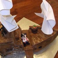 Pirate Ship Cake :)