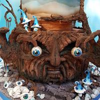 Halloween fantasie cake