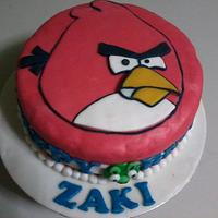 Angry Bird Cake and Cupcakes^_^