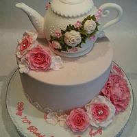 Vintage Teapot Cake