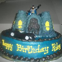Batman's Castle Cake