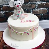 Libby - Rattie Christening Cake 