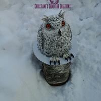 sibirian owl cake