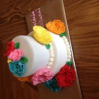 Mexican Theme Birthday Cake