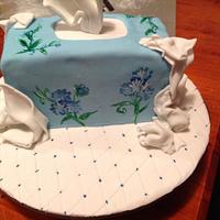 Tissue box cake 