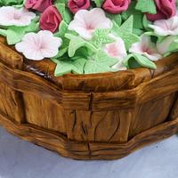 Wooden Flower pot