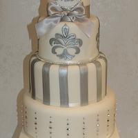 Swarovski Crystal Wedding Cake