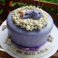 Amelia's baptism cake