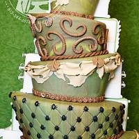 Shrek & Fiona's Wedding Cake