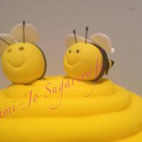 Beehive cake