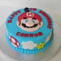 Mario Birthday Cake