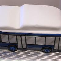 Tarta de Autobus de Madrid  -  Madrid Bus Cake