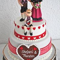 Bavarian Wedding Cake