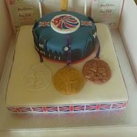 London 2012 Olympic cake