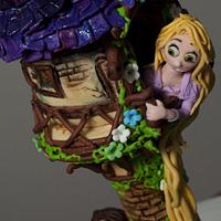 Tangled-Themed cake for Icing Smiles, Inc. 
