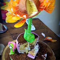 Flower Cake Structure