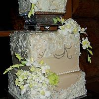 Wedding cake for a wonderful couple
