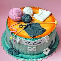 Knitting Cake