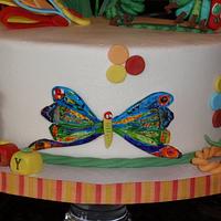 Colorful Baby Shower Cake