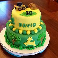 John Deere cake