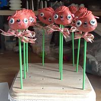 Moshi Monster Poppet Cakepops