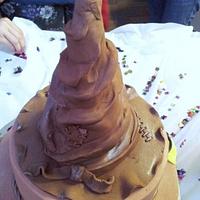 Harry Potter Sorting Hat cake