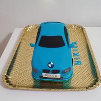 BMW car cake