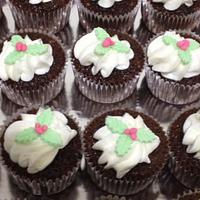 Holy Leaf Cupcakes