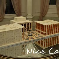 Lincoln Center wedding cake