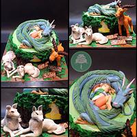 Ghibli Cake