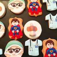 Superman Doktor cookies 😊