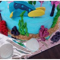My absolute gorgeous Nemo and Dory Cake 