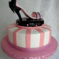 High Heeled Shoe Cake