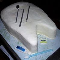 Grooms Cake- Big Tooth