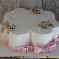 cute christening cake....