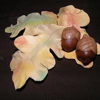 Acorns & Oak Leaves